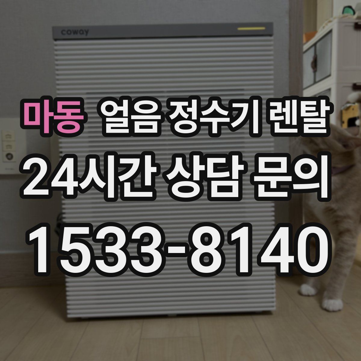 마동 얼음 정수기 렌탈