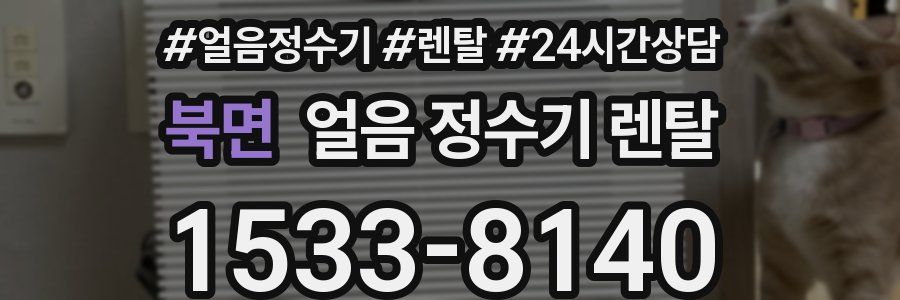 북면 얼음 정수기 렌탈