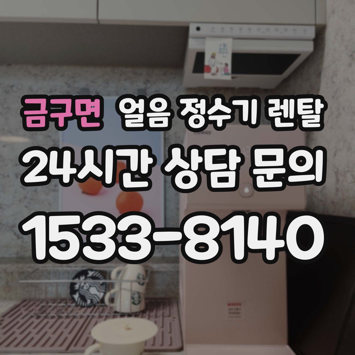 금구면 얼음 정수기 렌탈