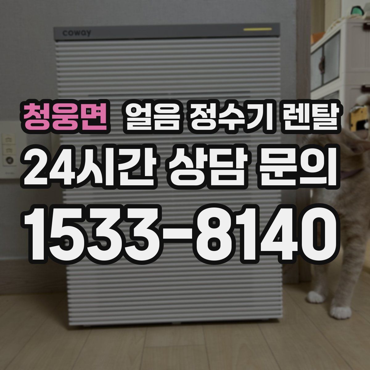 청웅면 얼음 정수기 렌탈