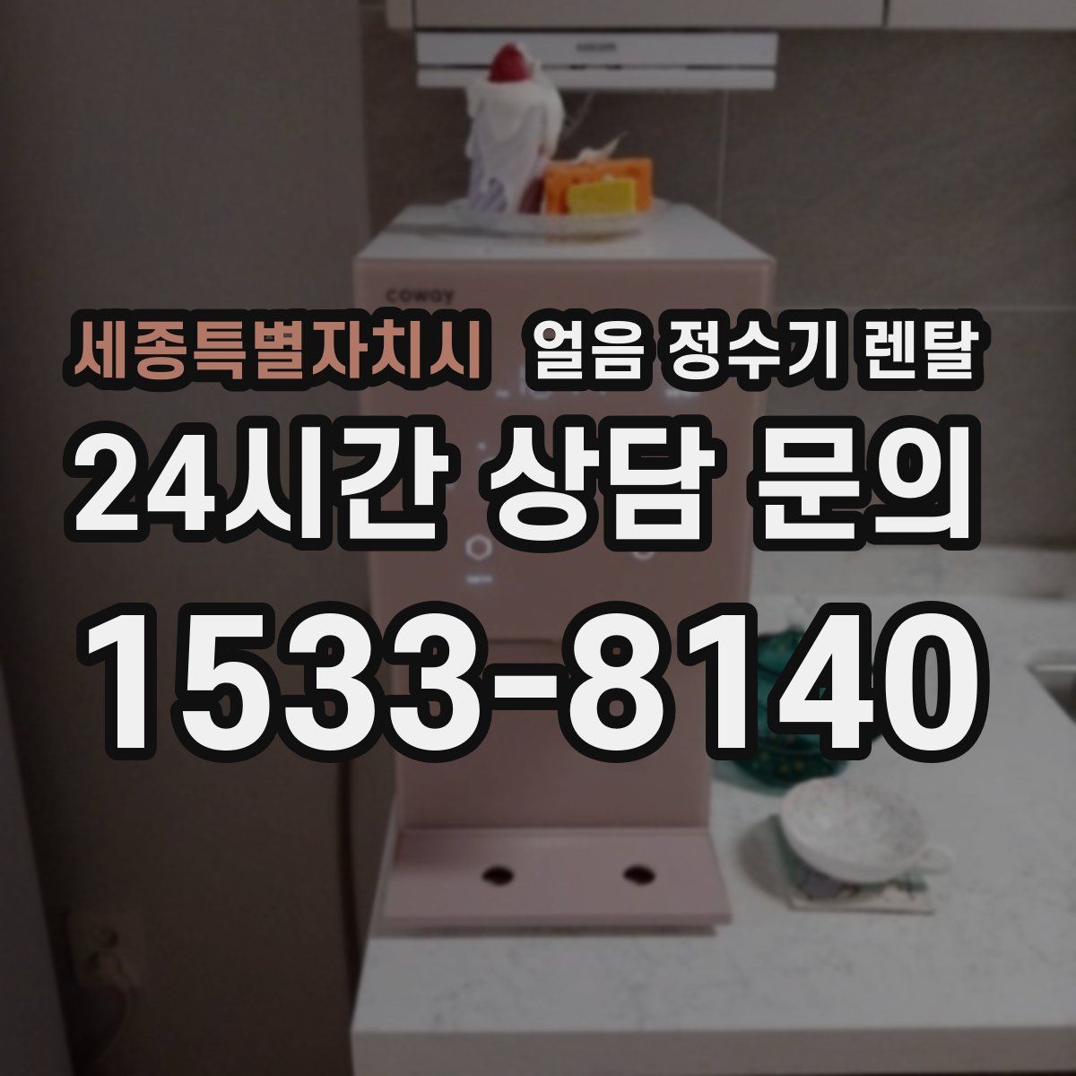세종특별자치시 얼음 정수기 렌탈