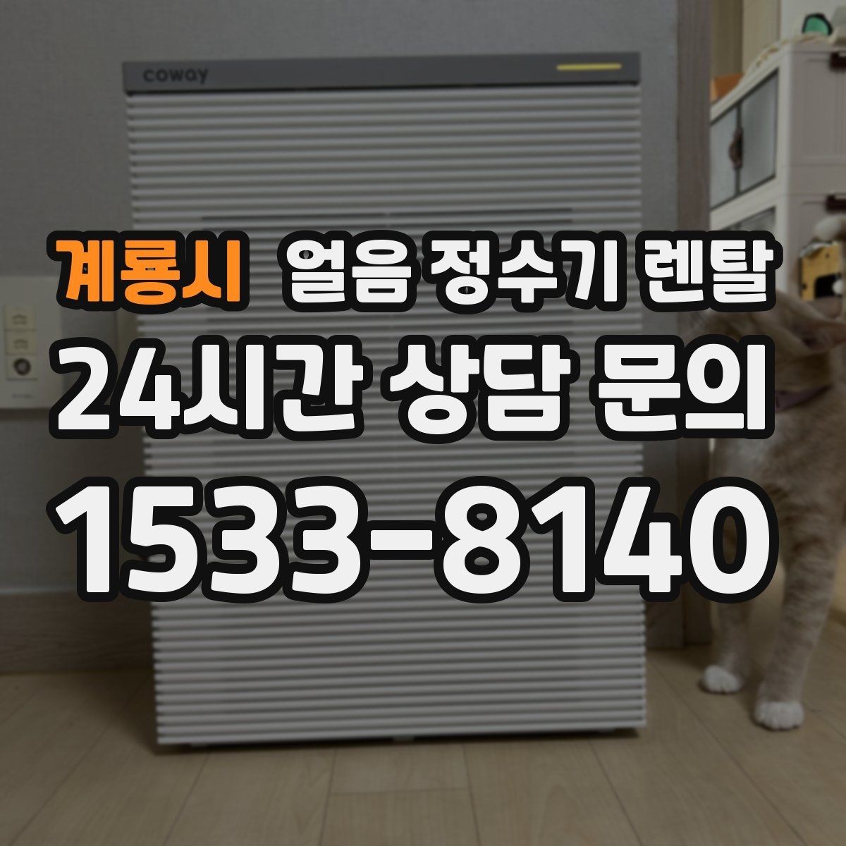 계룡시 얼음 정수기 렌탈 큰 얼음과 작은 얼음 차이 정리