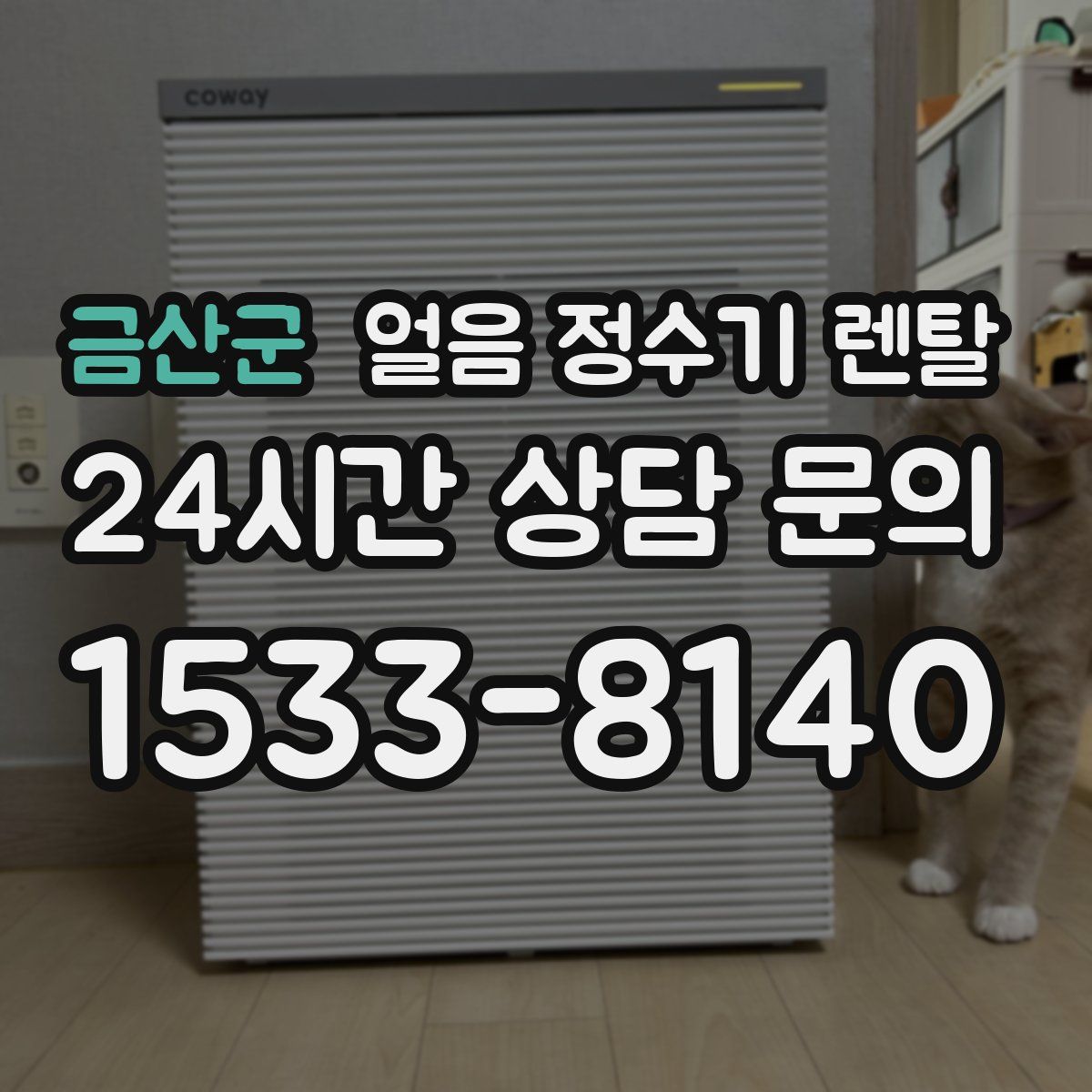 금산군 얼음 정수기 렌탈