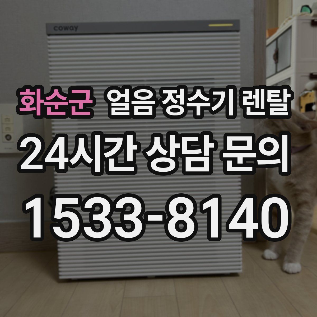 화순군 얼음 정수기 렌탈