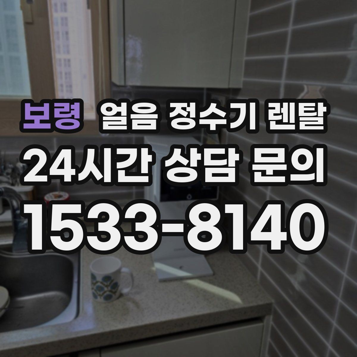 보령 얼음 정수기 렌탈 차가운 물과 얼음을 동시에 쓰는 집 추천