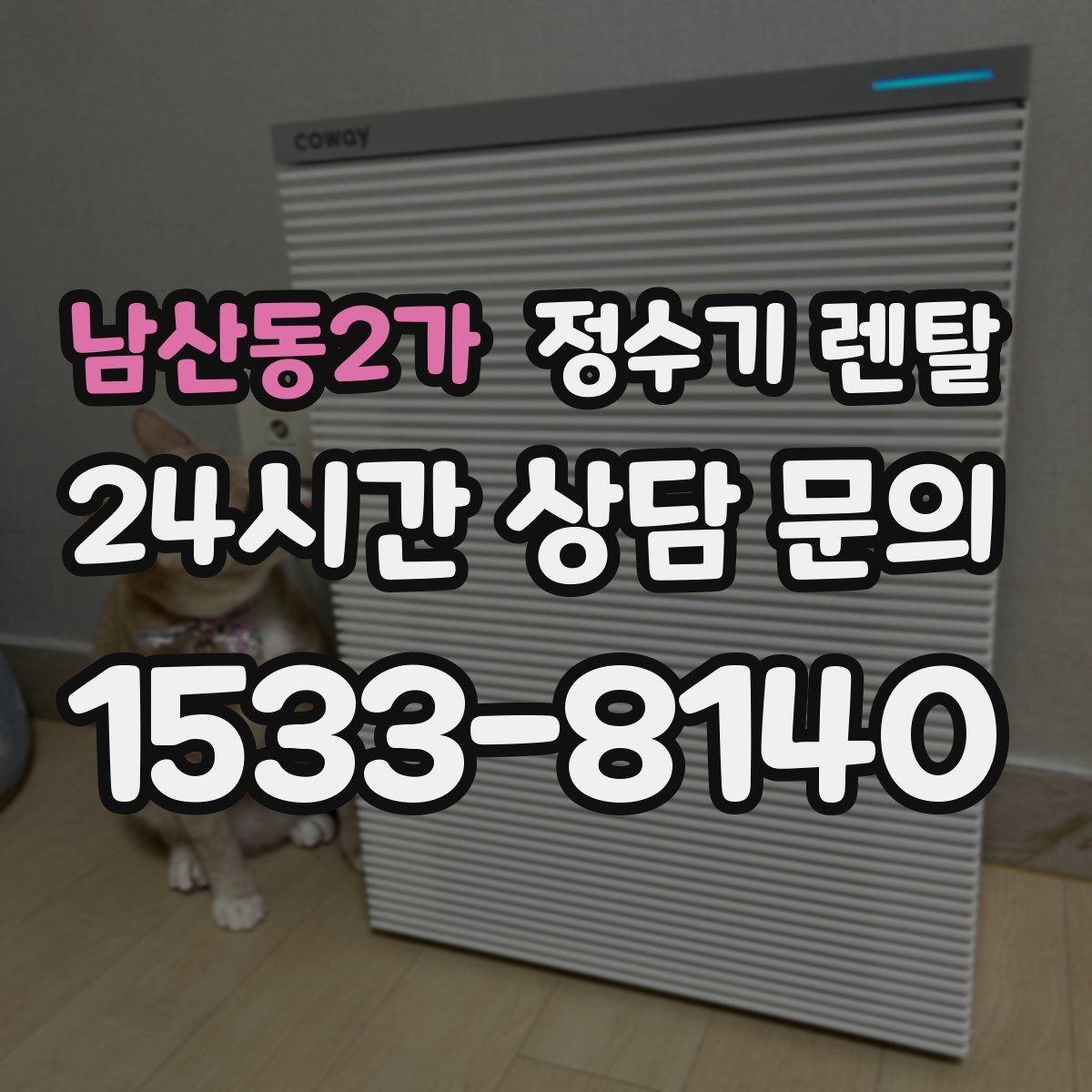 남산동2가 정수기 렌탈 월 렌탈료에 포함되는 항목 정리