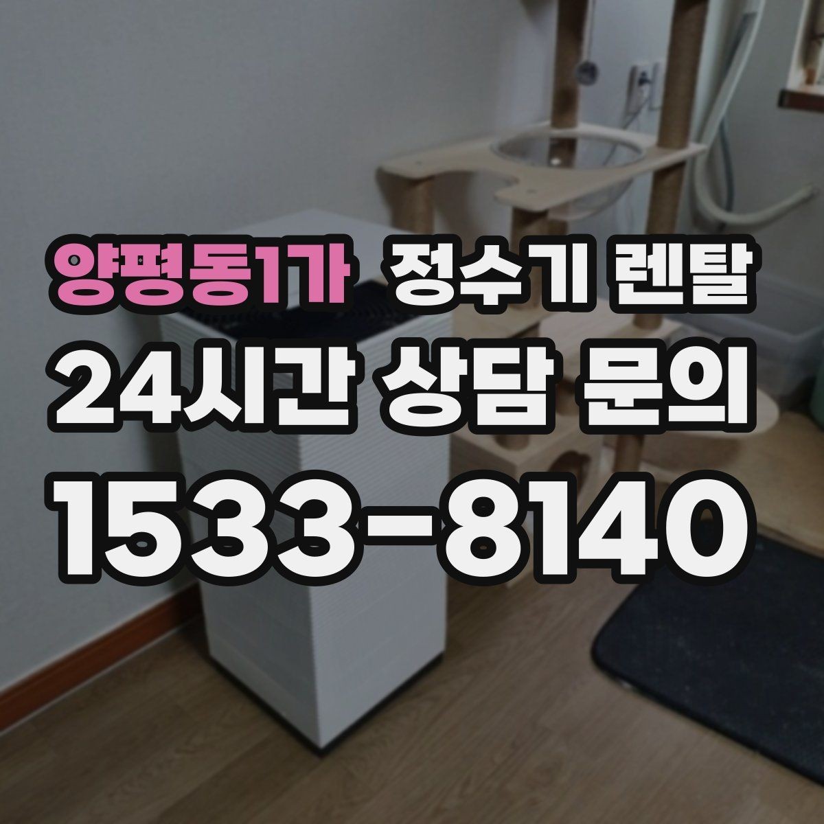 양평동1가 정수기 렌탈 자가 교체형 필터 장단점 정리