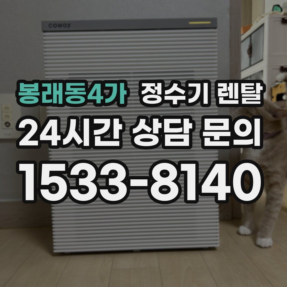 봉래동4가 정수기 렌탈 브랜드별 차이를 어떻게 비교할까