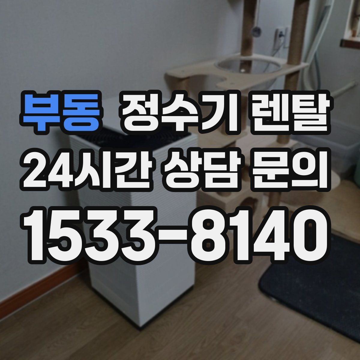 부동 정수기 렌탈 설치 후 바로 사용해도 될까