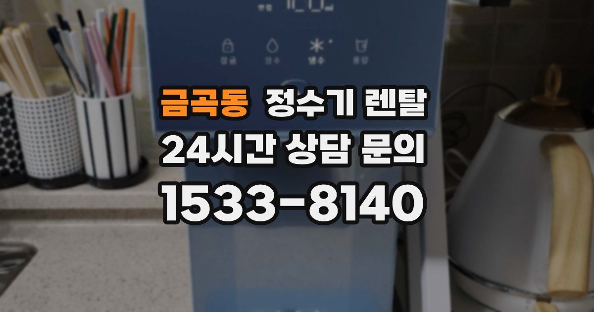 금곡동 정수기 렌탈