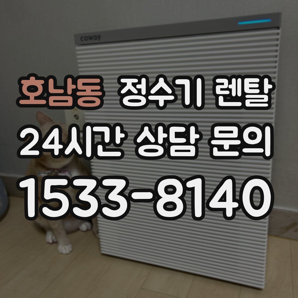 호남동 정수기 렌탈