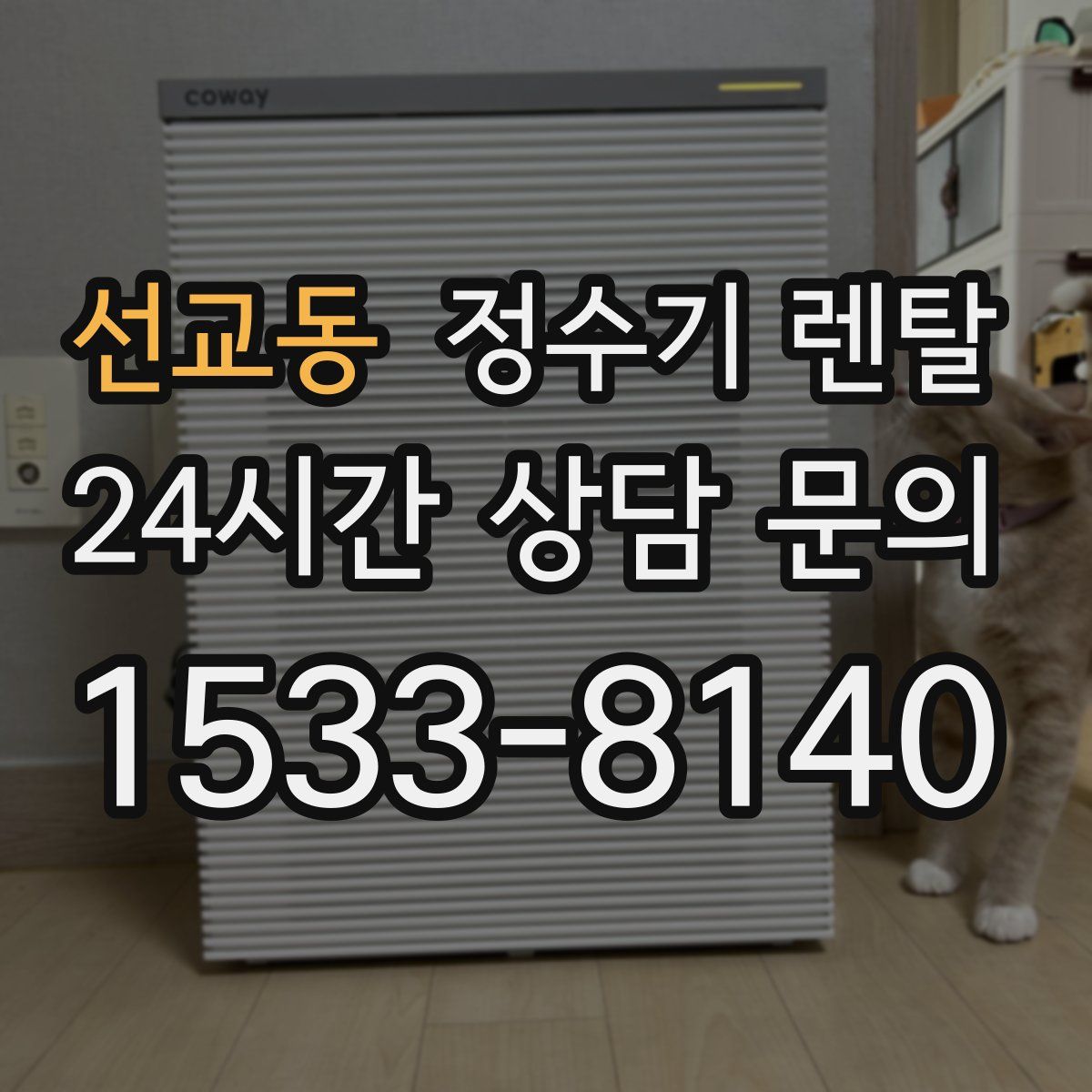 선교동 정수기 렌탈