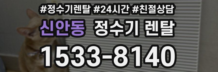 신안동 정수기 렌탈