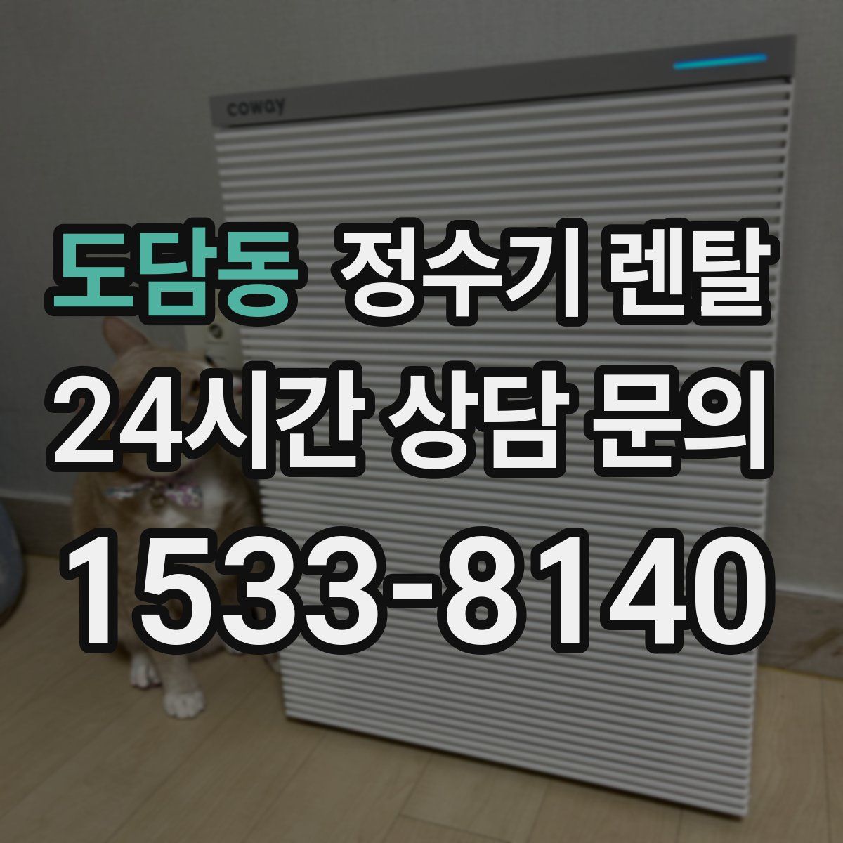 도담동 정수기 렌탈