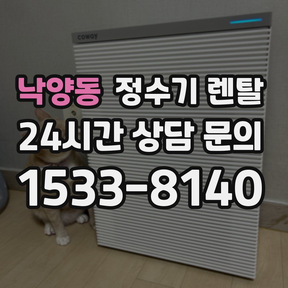 낙양동 정수기 렌탈