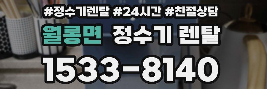 월롱면 정수기 렌탈