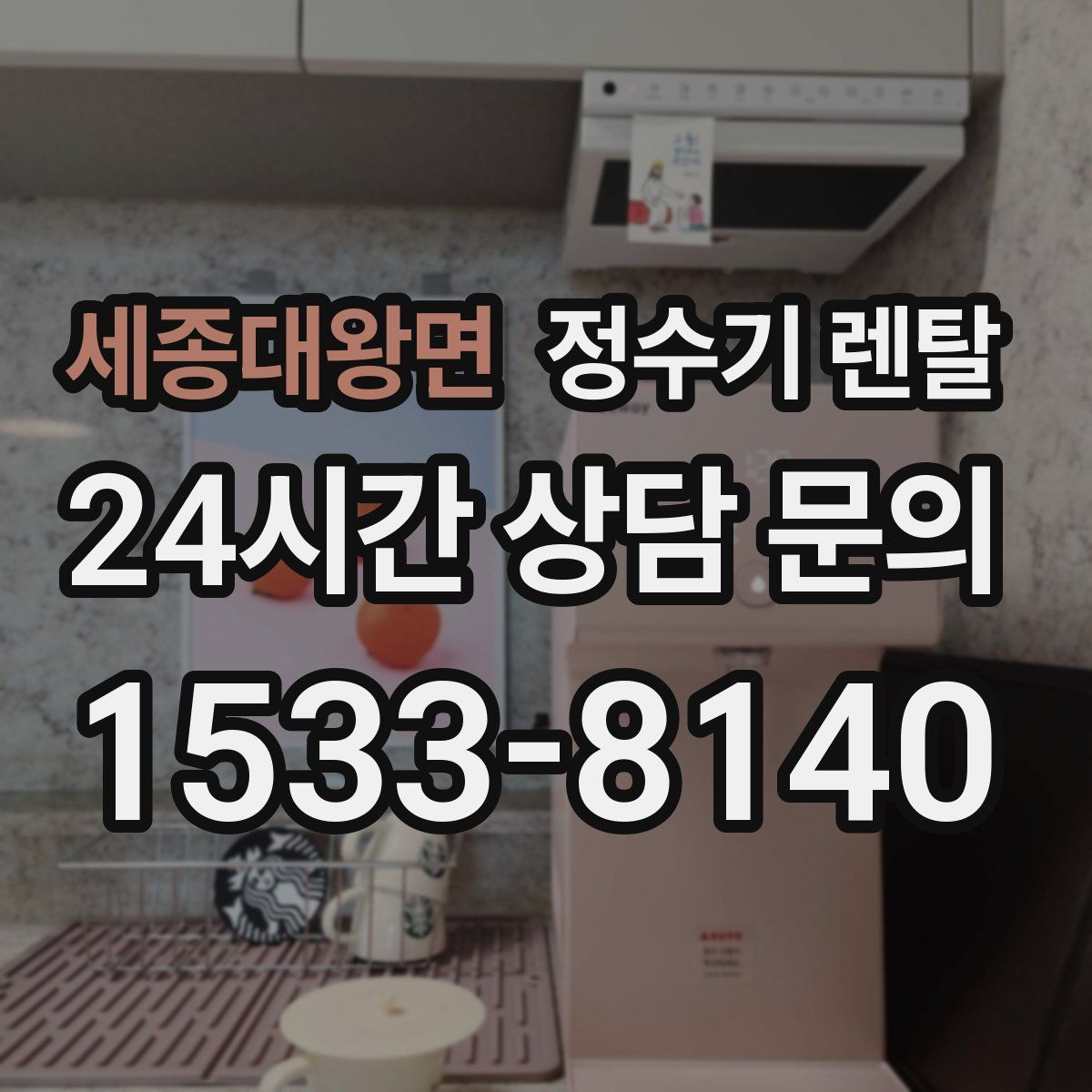 세종대왕면 정수기 렌탈