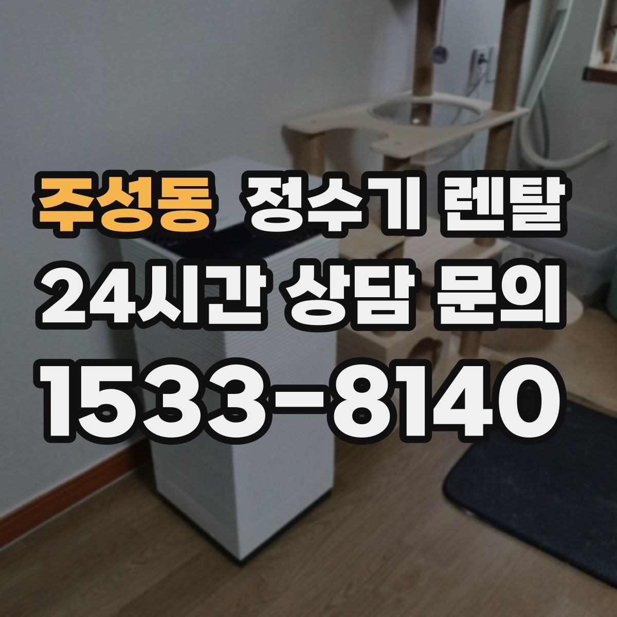 주성동 정수기 렌탈