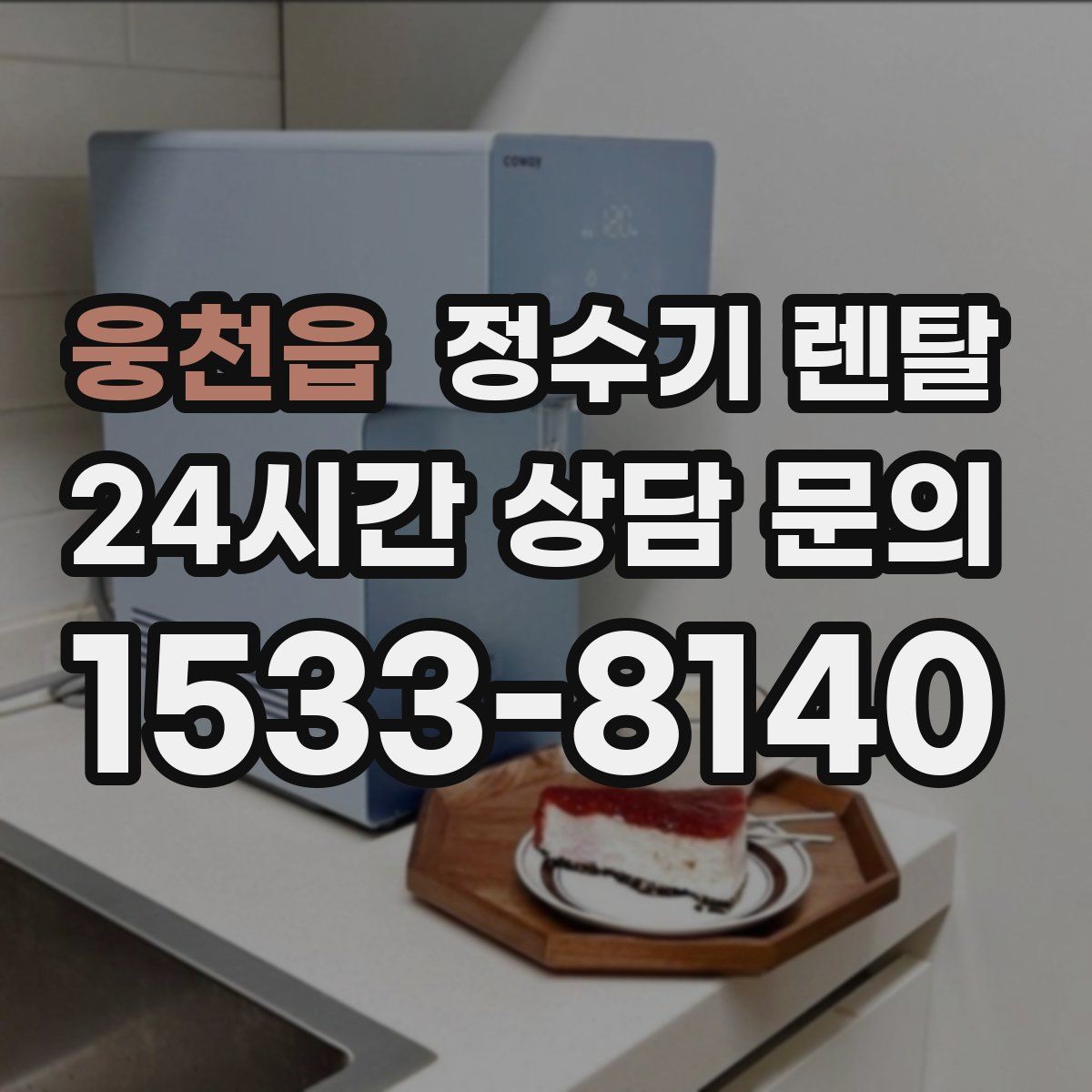 웅천읍 정수기 렌탈