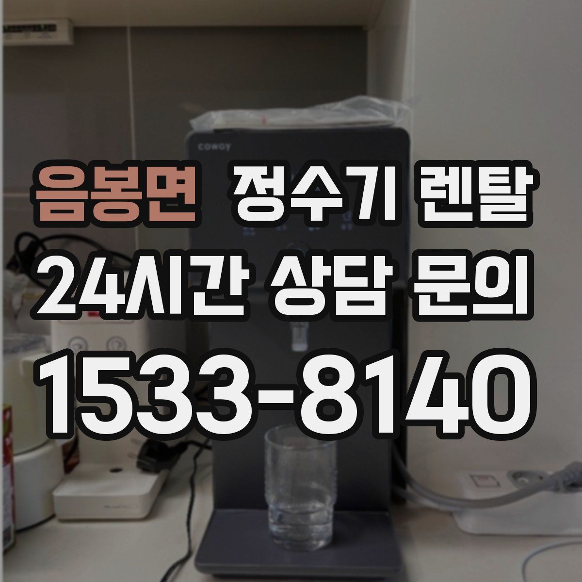 음봉면 정수기 렌탈