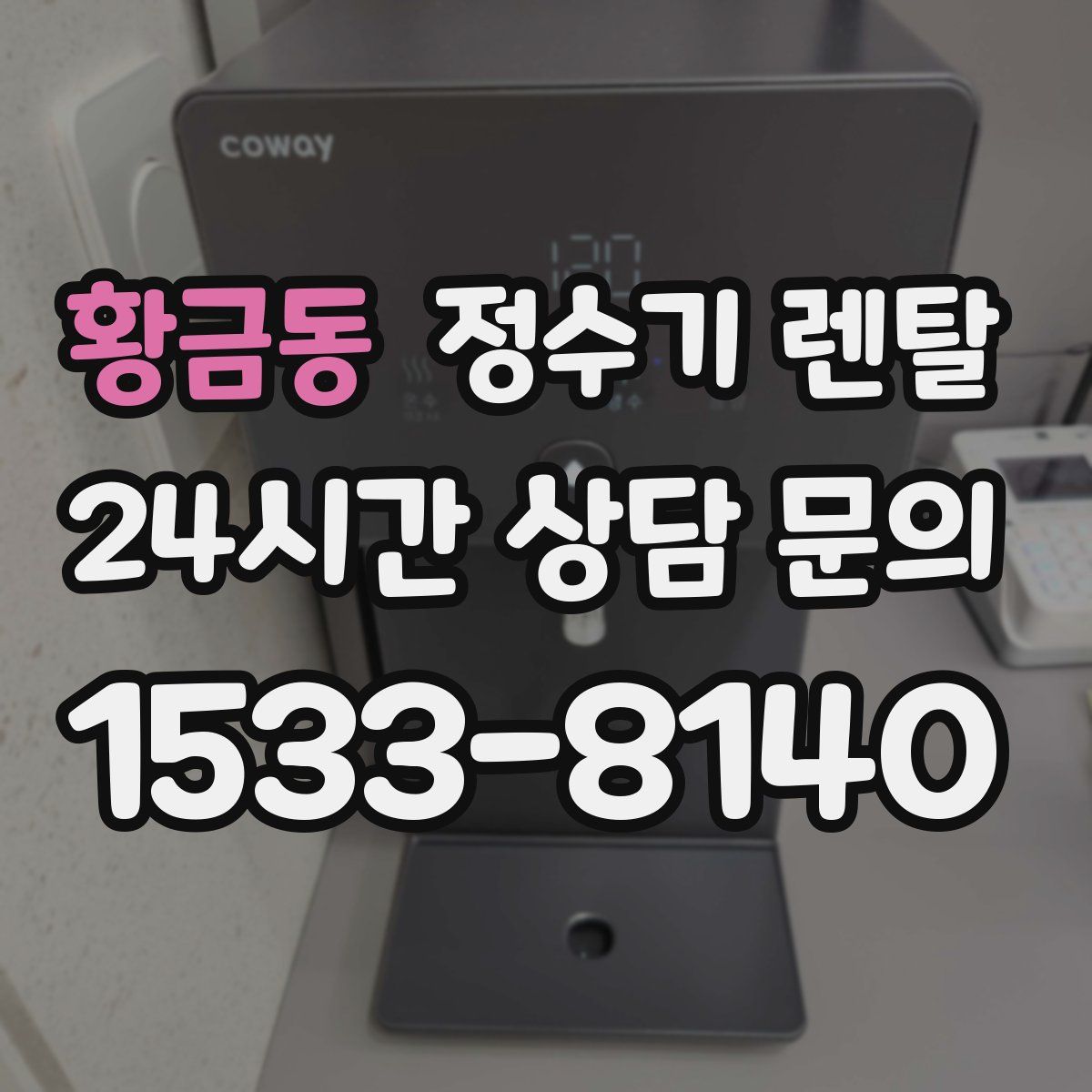 황금동 정수기 렌탈