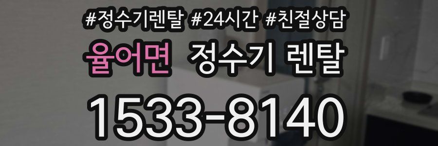 율어면 정수기 렌탈