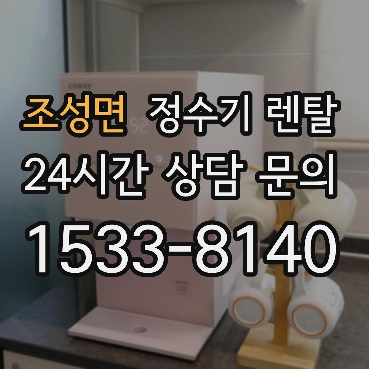 조성면 정수기 렌탈