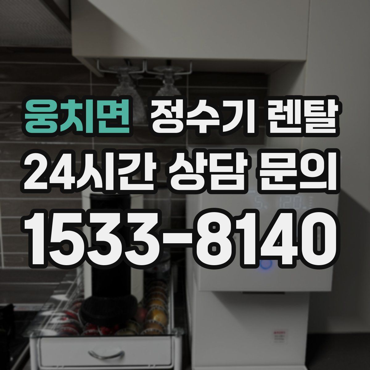 웅치면 정수기 렌탈