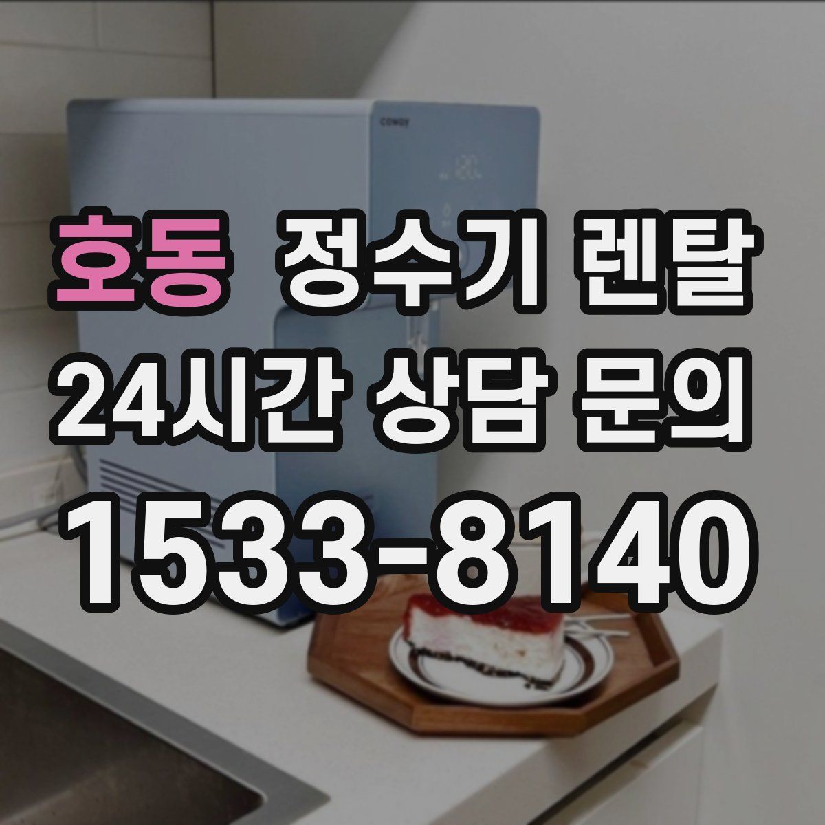 호동 정수기 렌탈