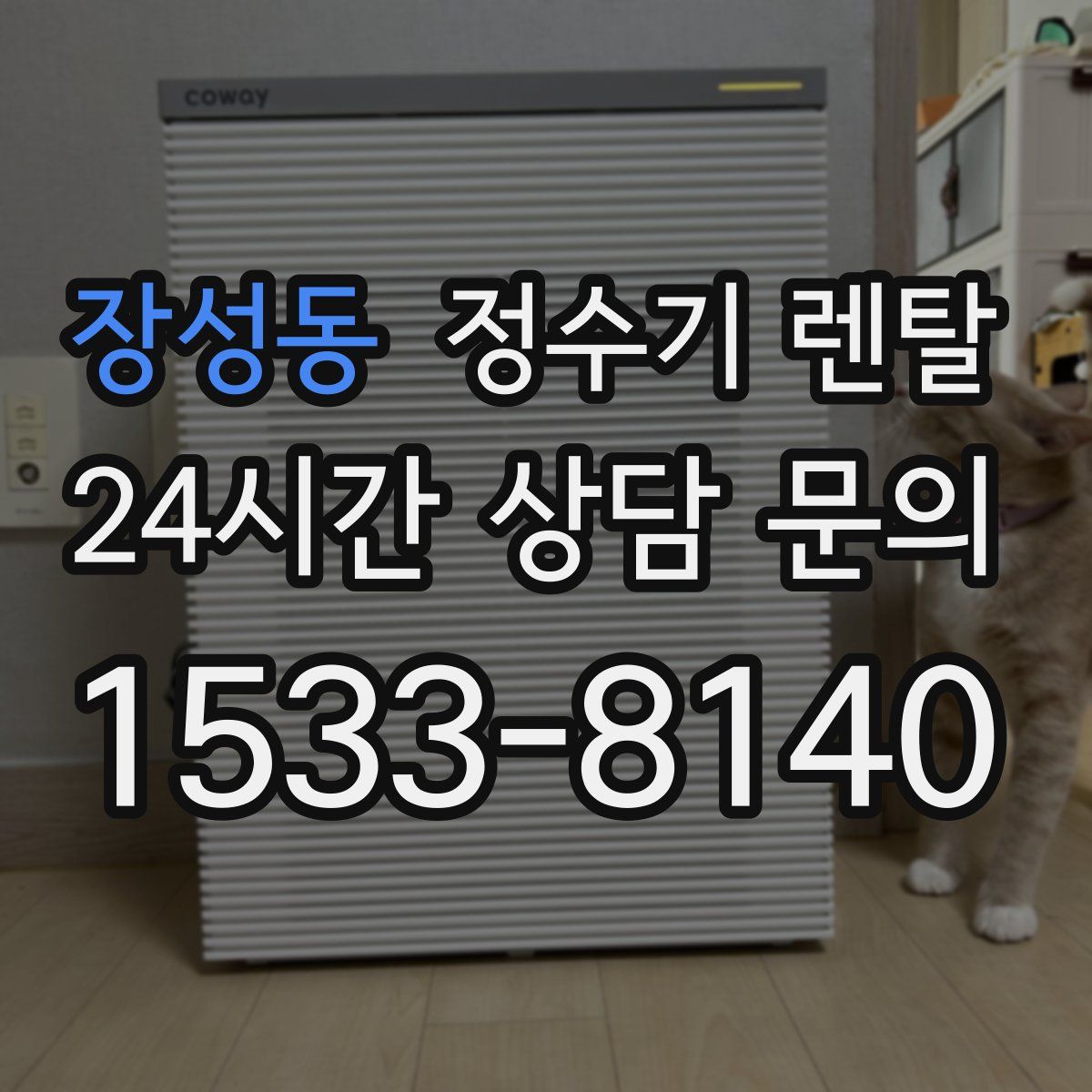 장성동 정수기 렌탈