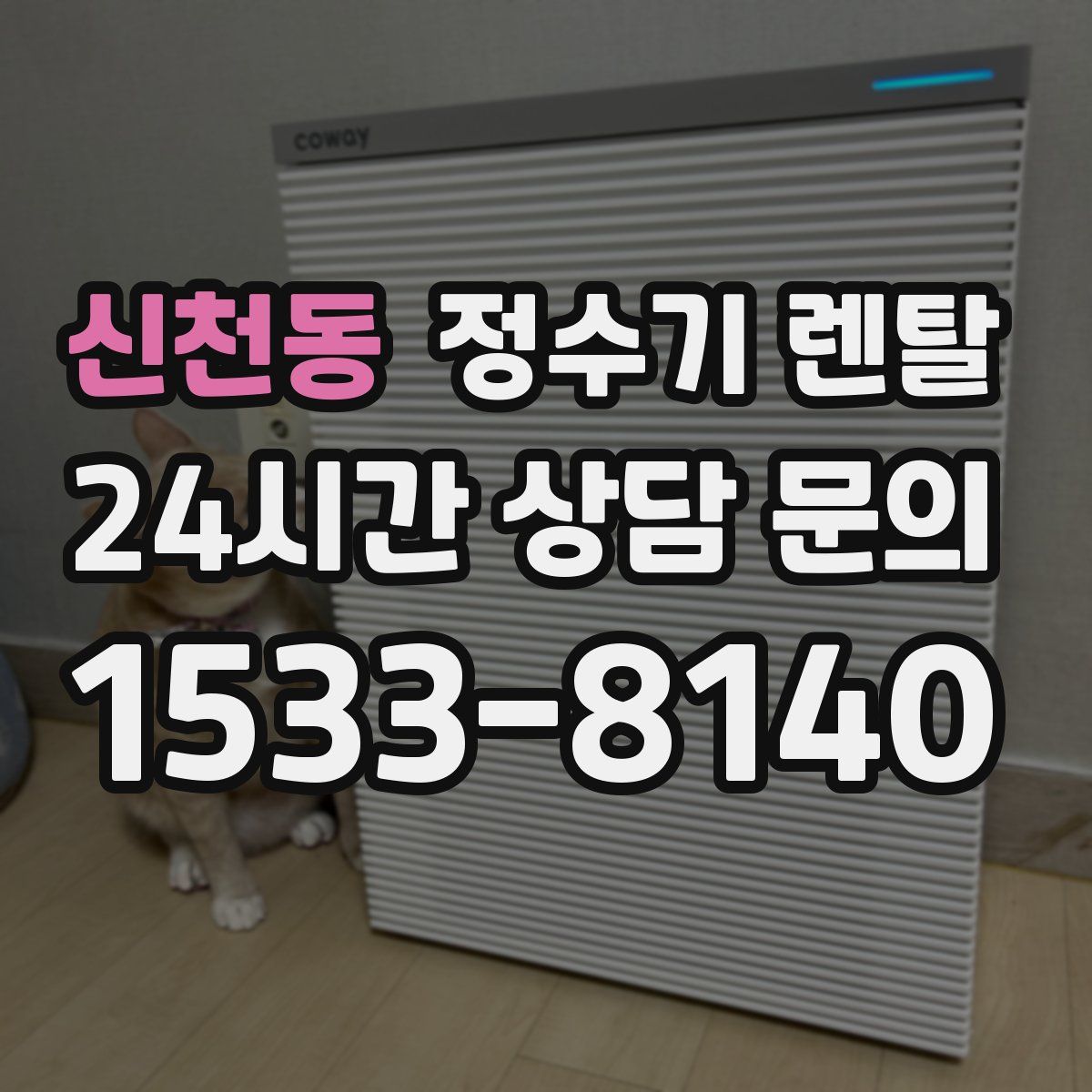 신천동 정수기 렌탈