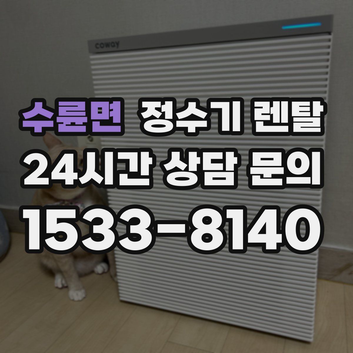 수륜면 정수기 렌탈