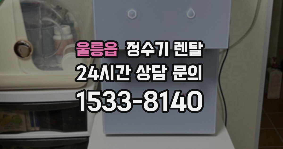 울릉읍 정수기 렌탈