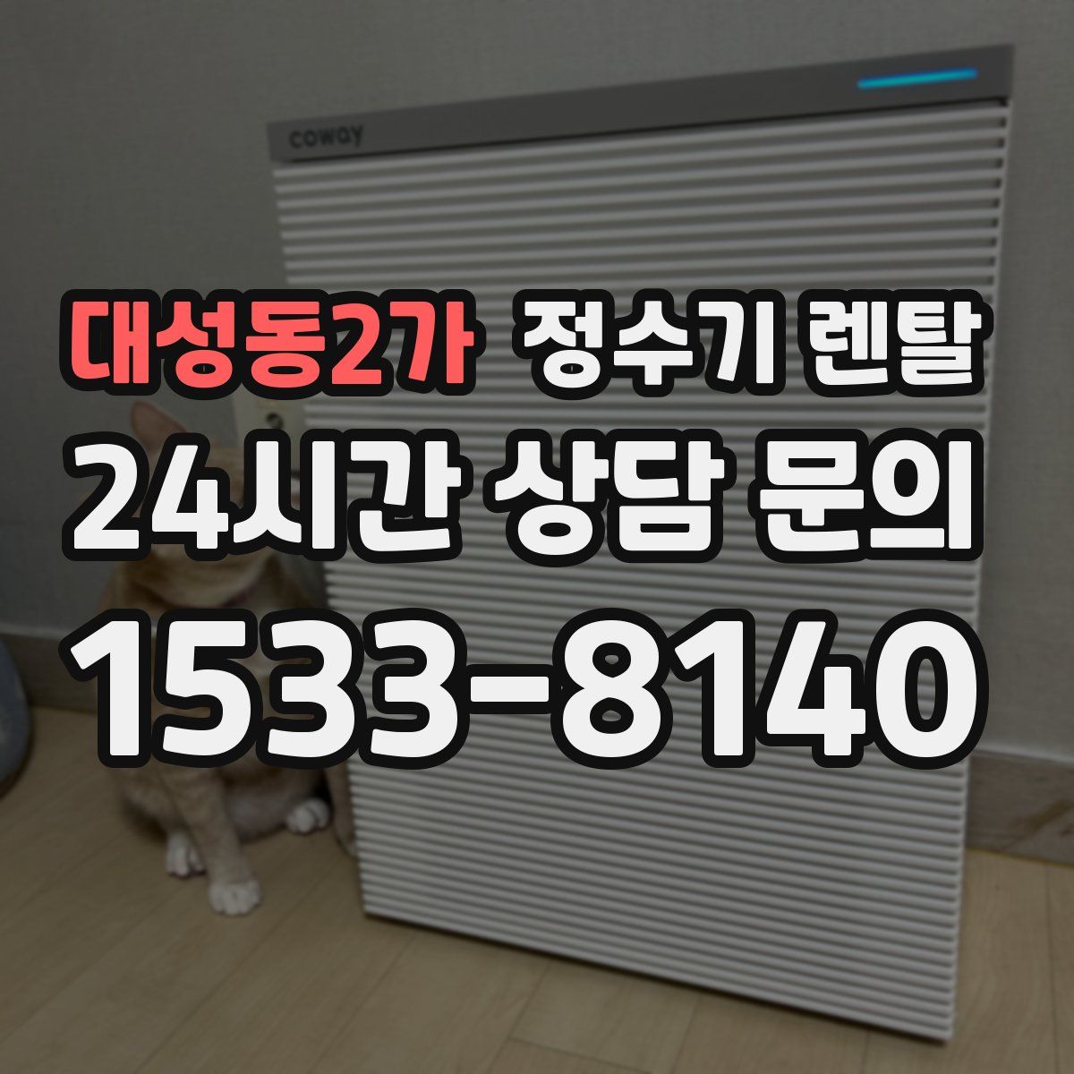 대성동2가 정수기 렌탈