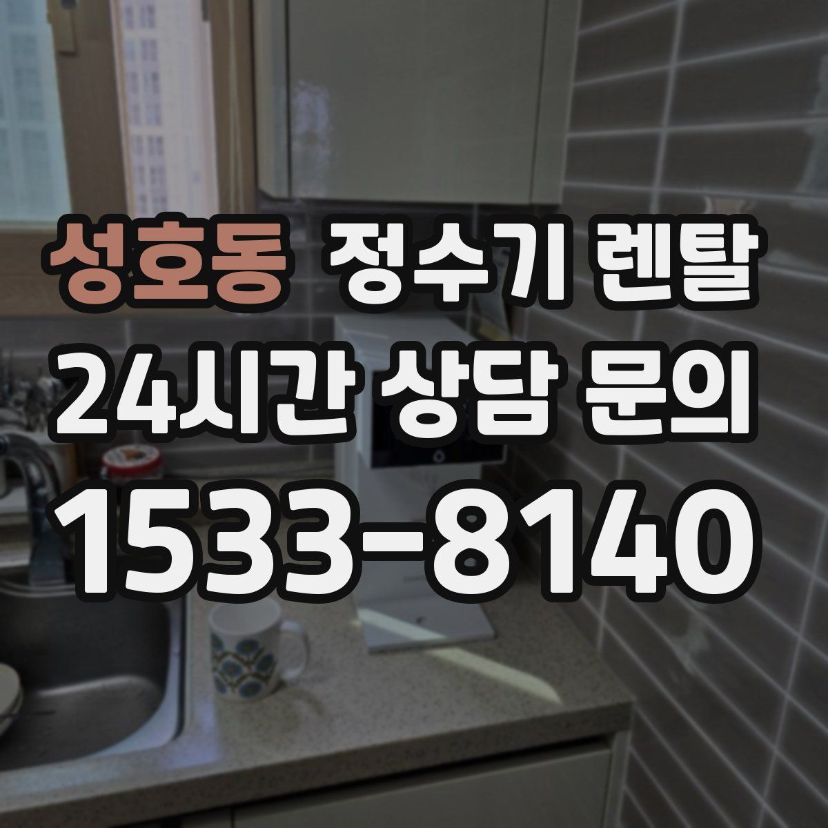성호동 정수기 렌탈