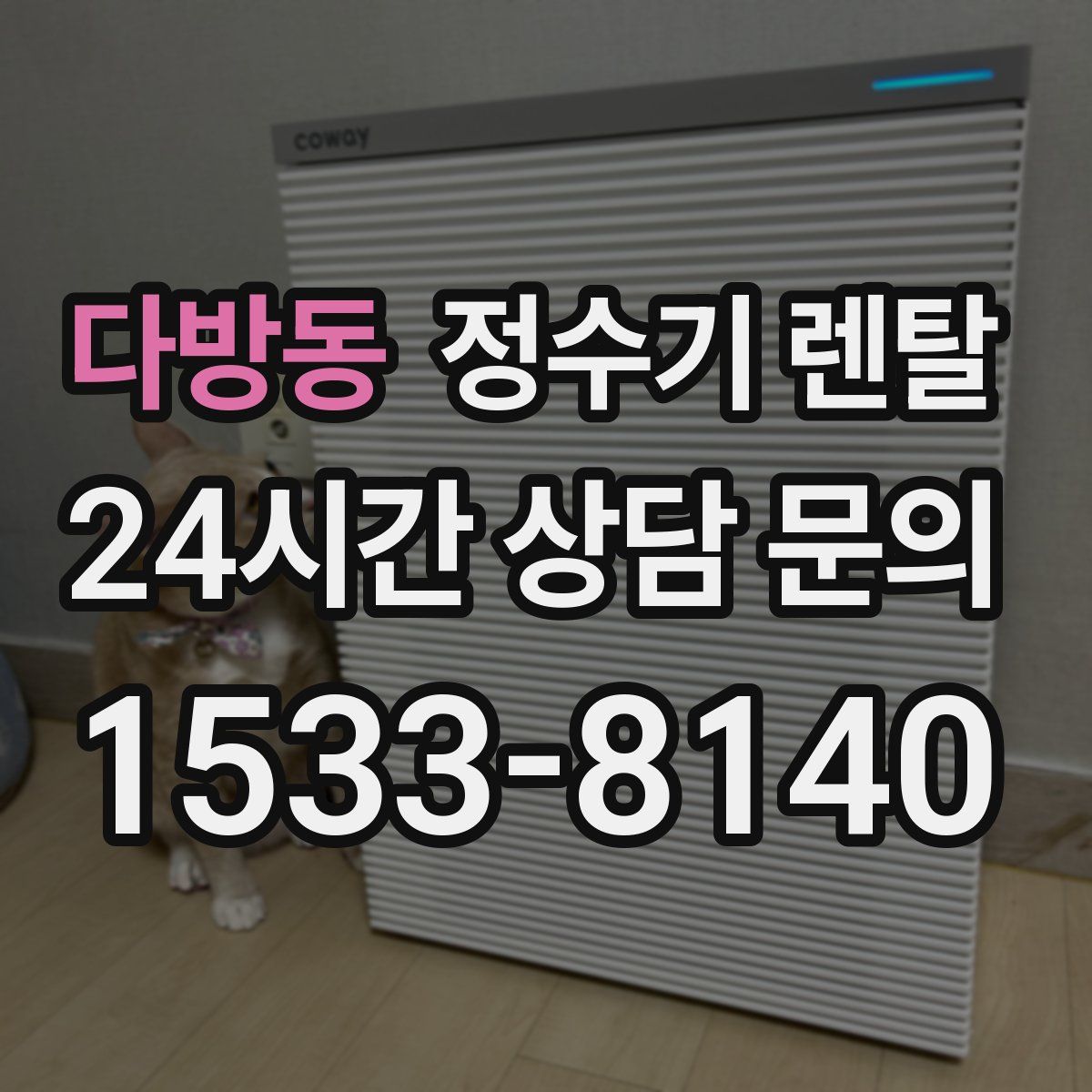 다방동 정수기 렌탈