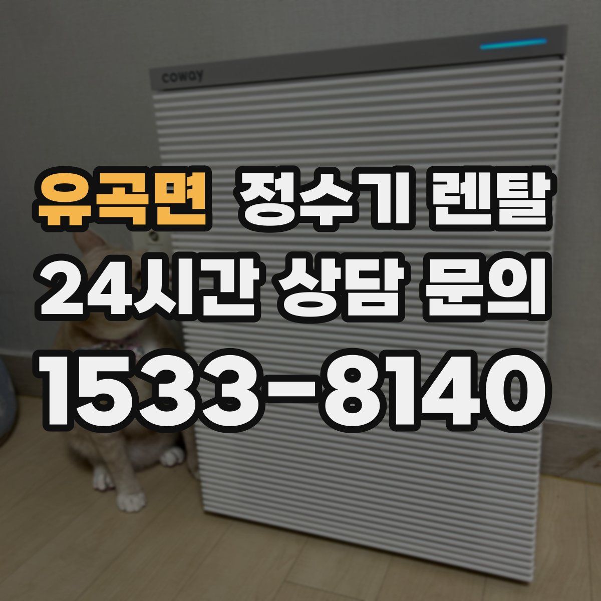 유곡면 정수기 렌탈