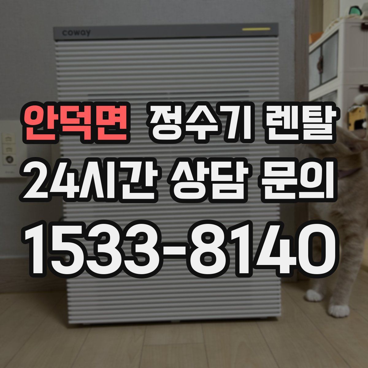 안덕면 정수기 렌탈