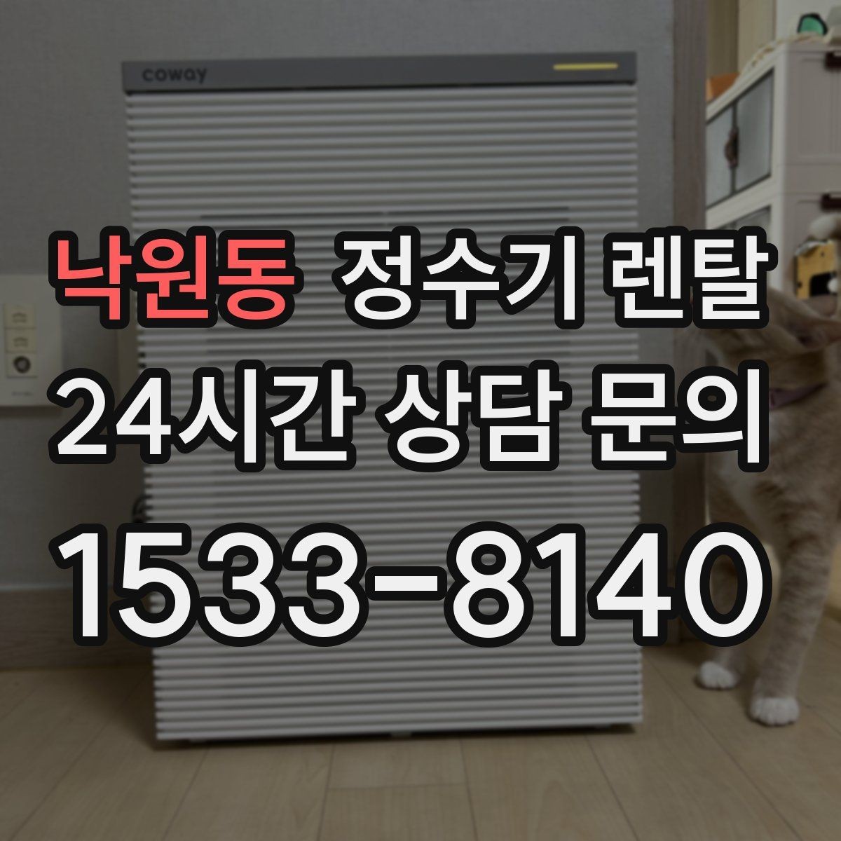 낙원동 정수기 렌탈 겨울철 관리에서 놓치기 쉬운 점