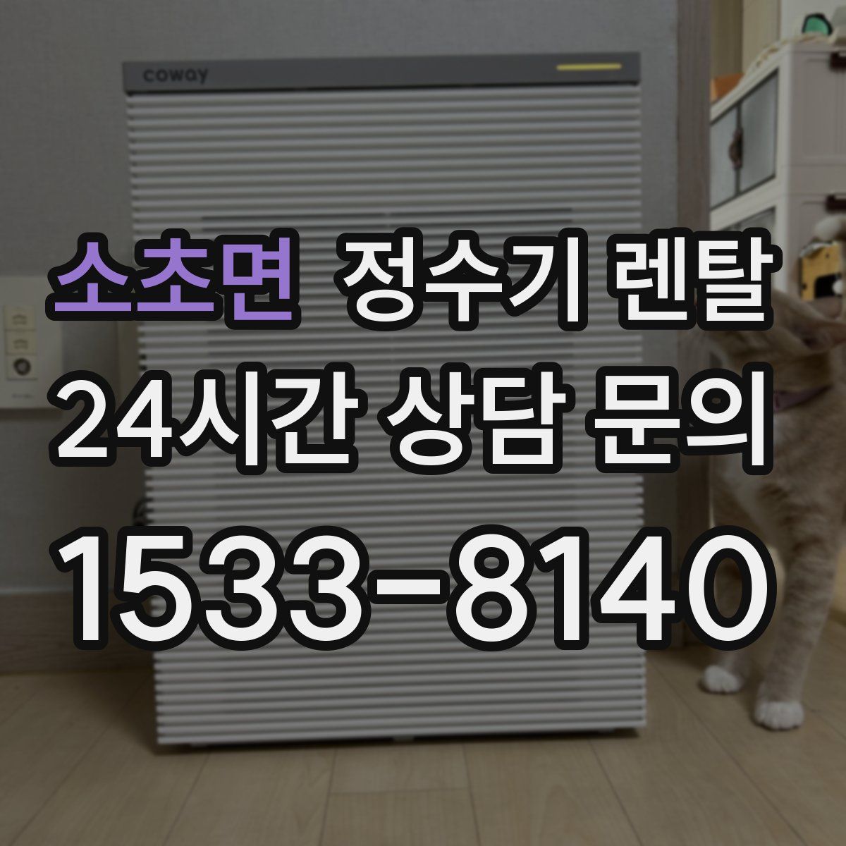 소초면 정수기 렌탈