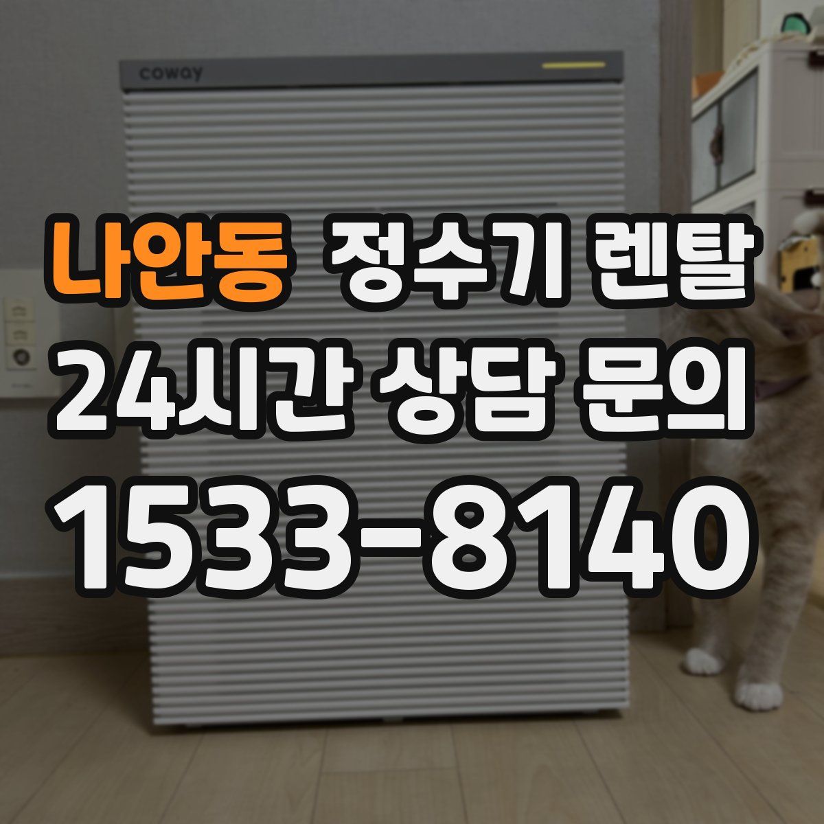 나안동 정수기 렌탈