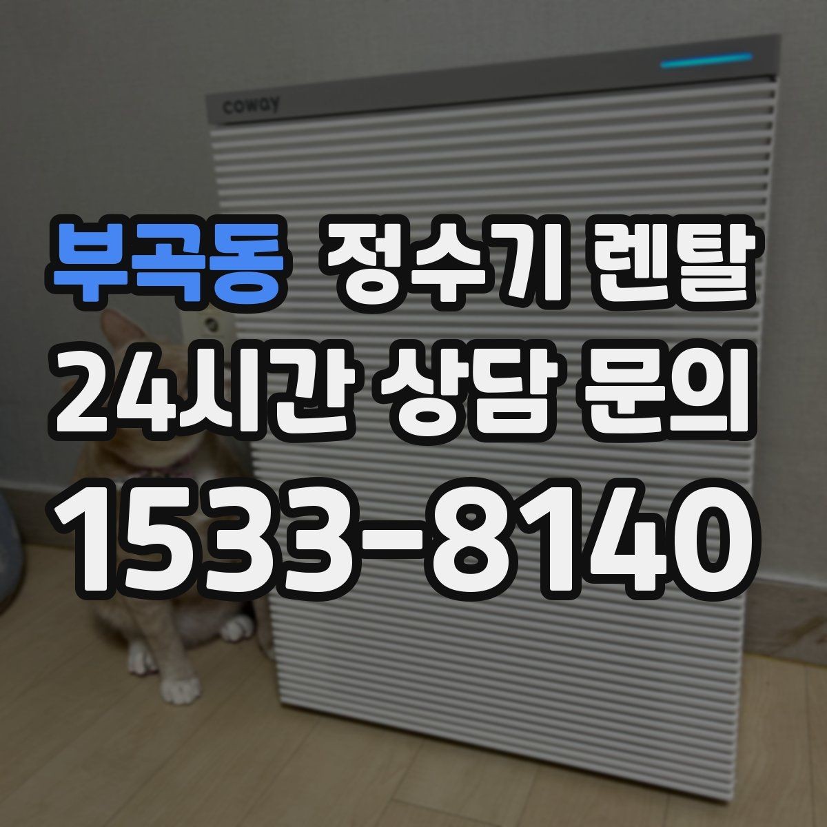 부곡동 정수기 렌탈 정수기 물맛이 갑자기 변하면 필터부터 의심
