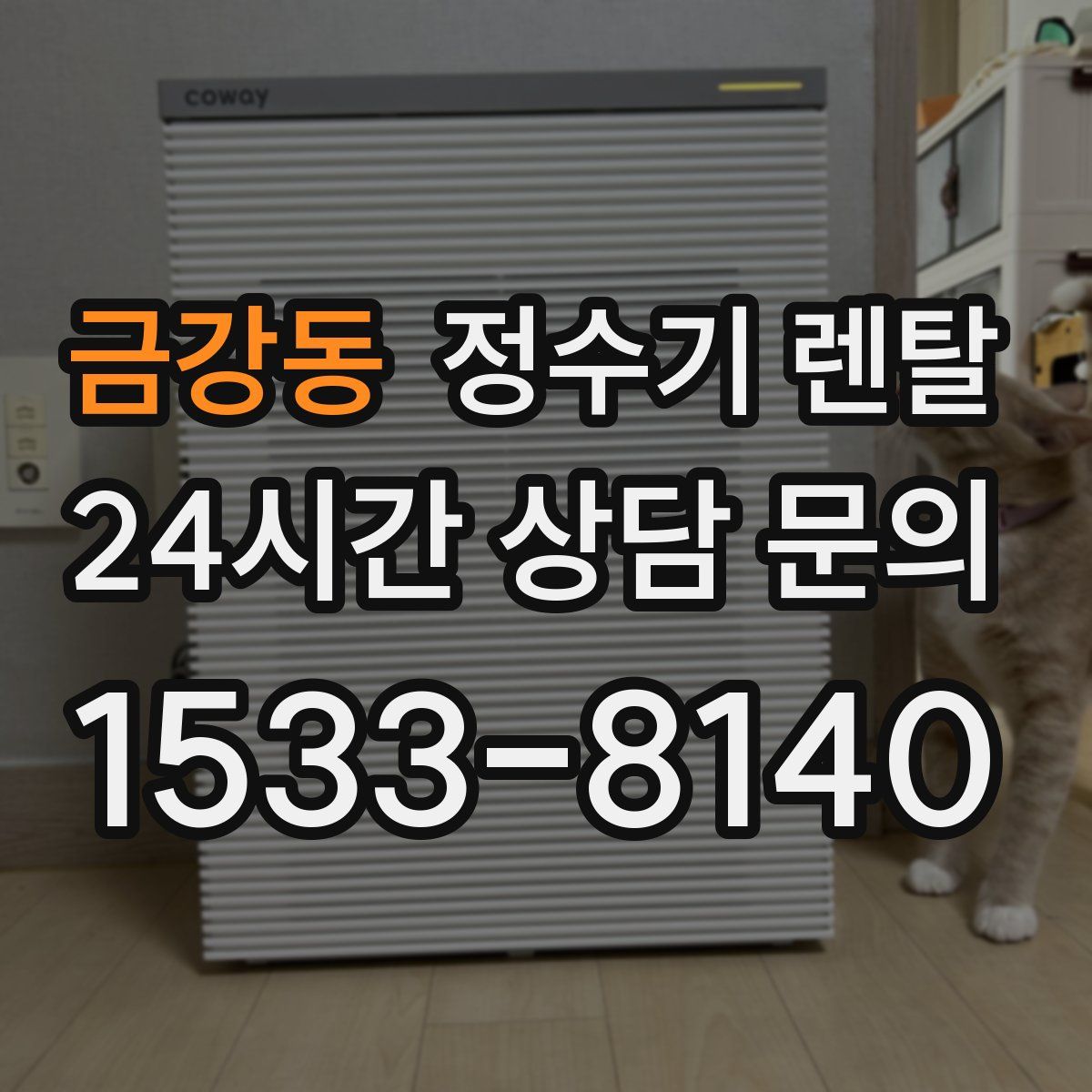 금강동 정수기 렌탈