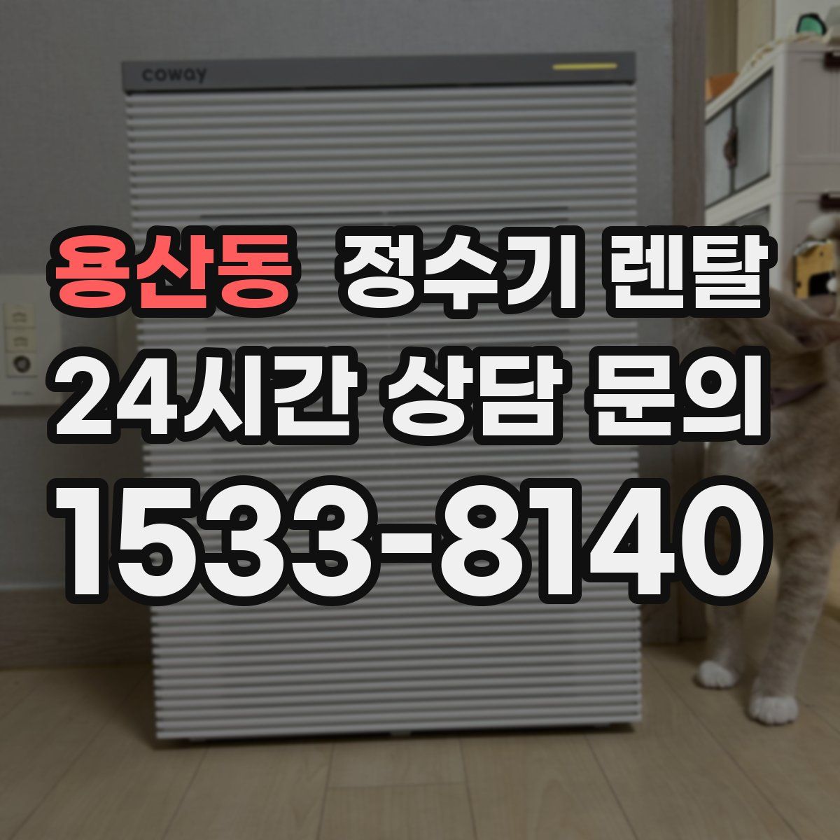 용산동 정수기 렌탈