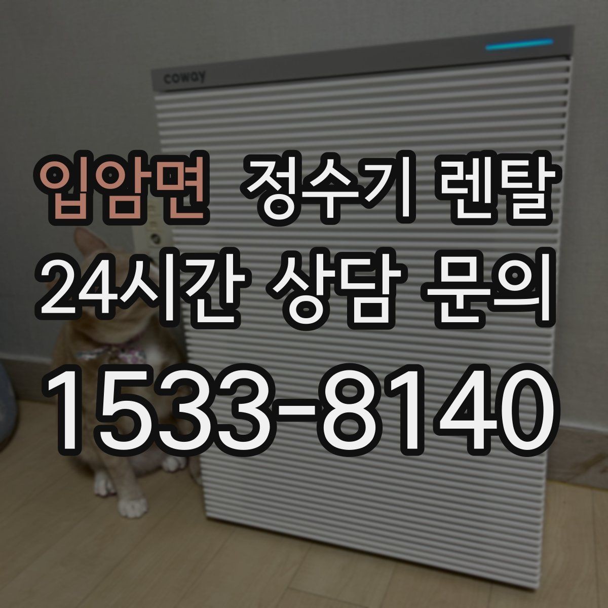 입암면 정수기 렌탈 출수가 약해지면 필터 교체 시기일 수 있습니다