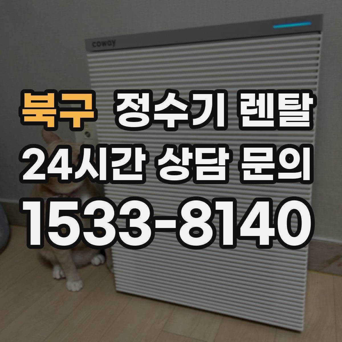 북구 정수기 렌탈 정량 출수 기능이 편한 이유
