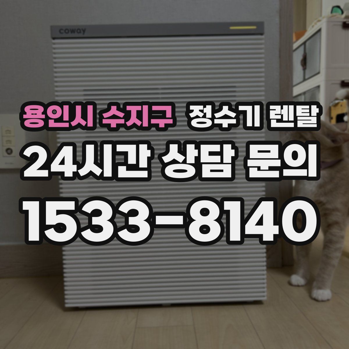 용인시 수지구 정수기 렌탈