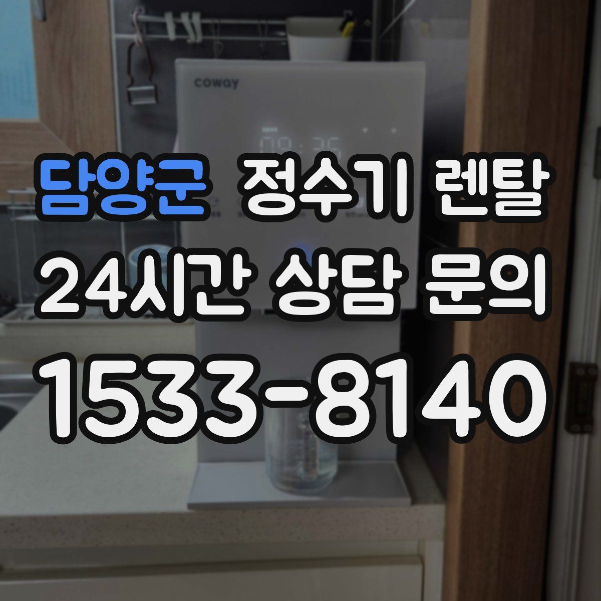 담양군 정수기 렌탈