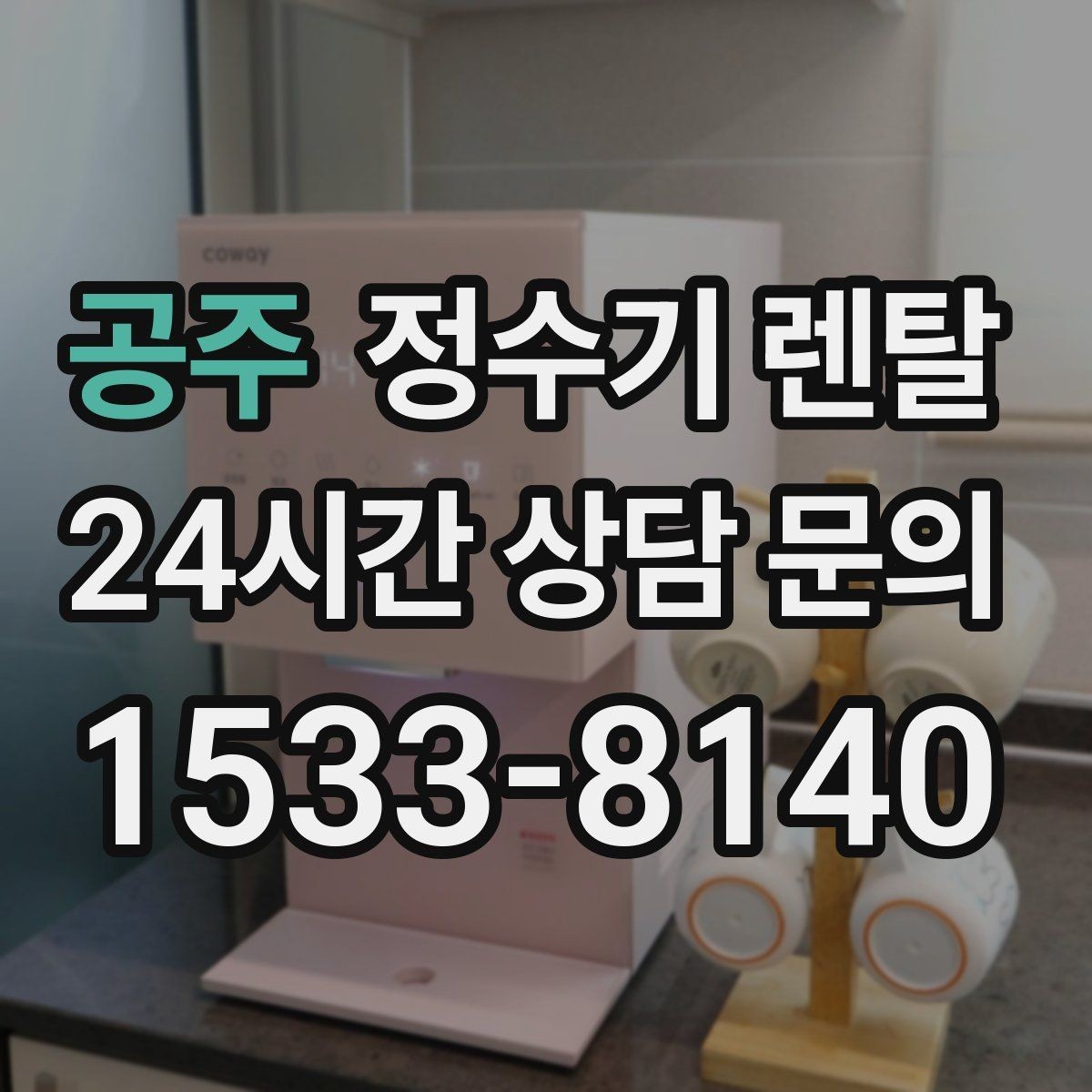 공주 정수기 렌탈 슬림형이 필요한 집의 특징