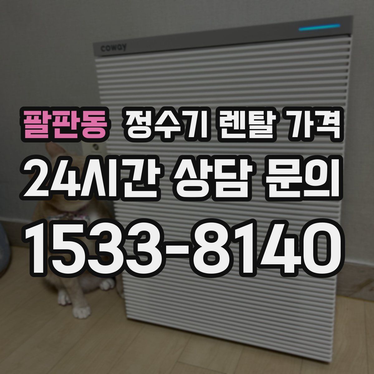 팔판동 정수기 렌탈 가격